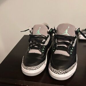 Jordan Mint and Gray Sneakers